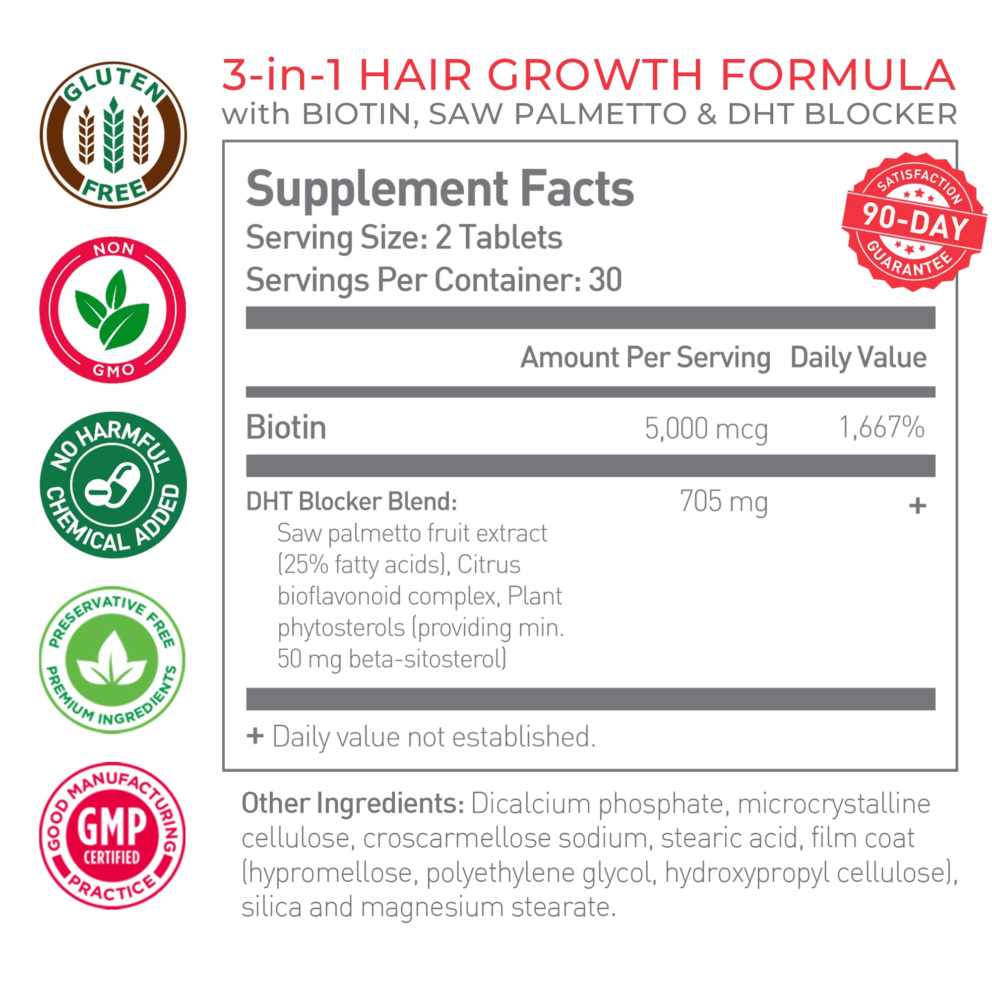Foto 2 | Suplemento Para El Crecimiento Del Cabello Irestore 3 En 1 Con Biotina, 60 Unidades, Paquete De 3 - Venta Internacional.