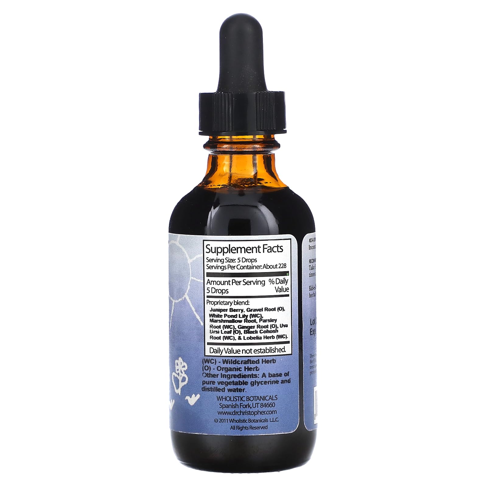 Foto 3 pulgar | Suplemento Dr. Christopher Kid-e-dry Glicerite 60 Ml - Venta Internacional.
