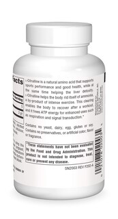Foto 2 | Suplement Source Naturals L-citrulina 1000 Mg - 60 Comprimidos - Venta Internacional.