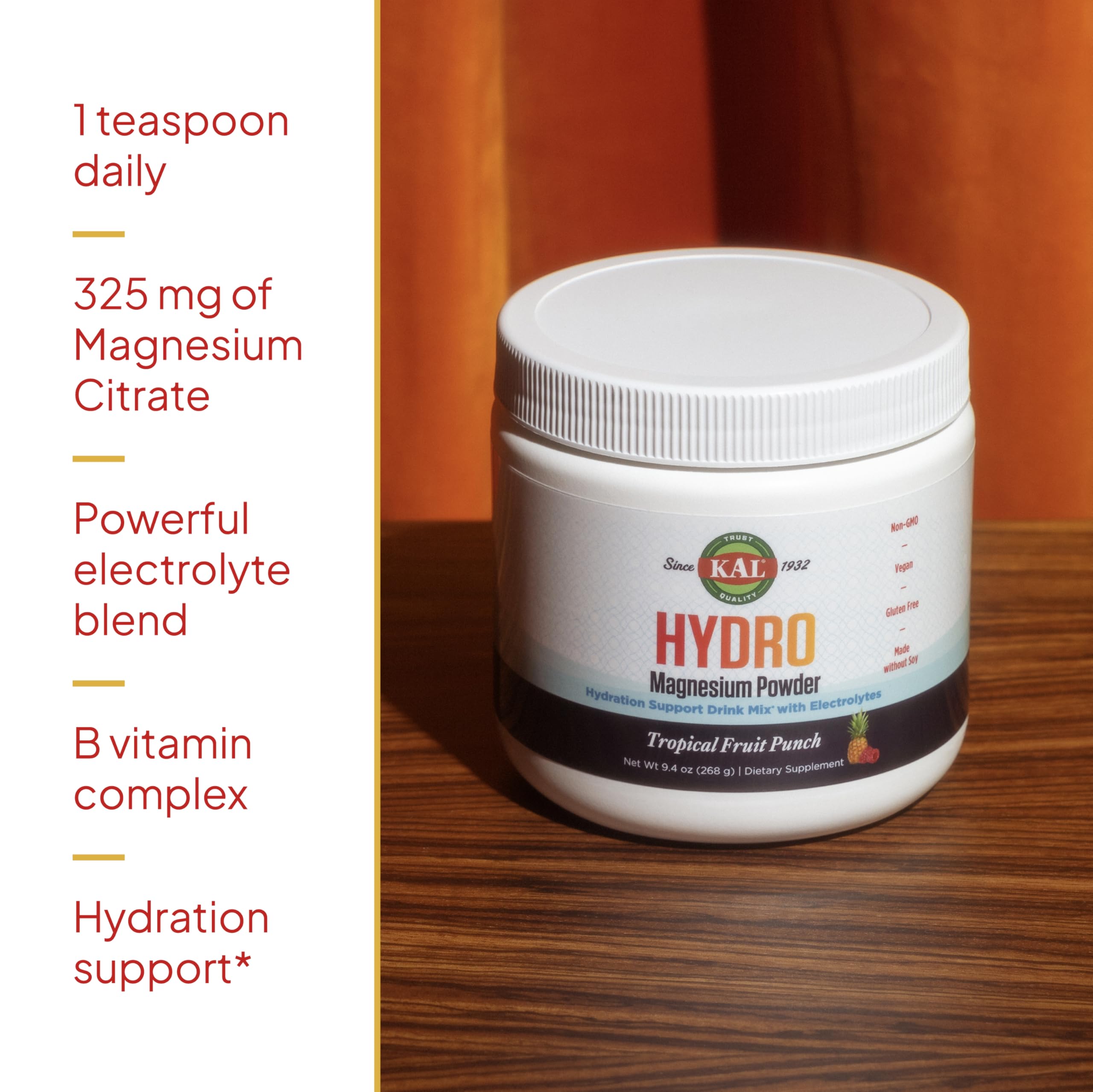 Foto 4 pulgar | Suplemento Kal Hydro Magnesium Plus Electrolytes 265 Ml - Venta Internacional.