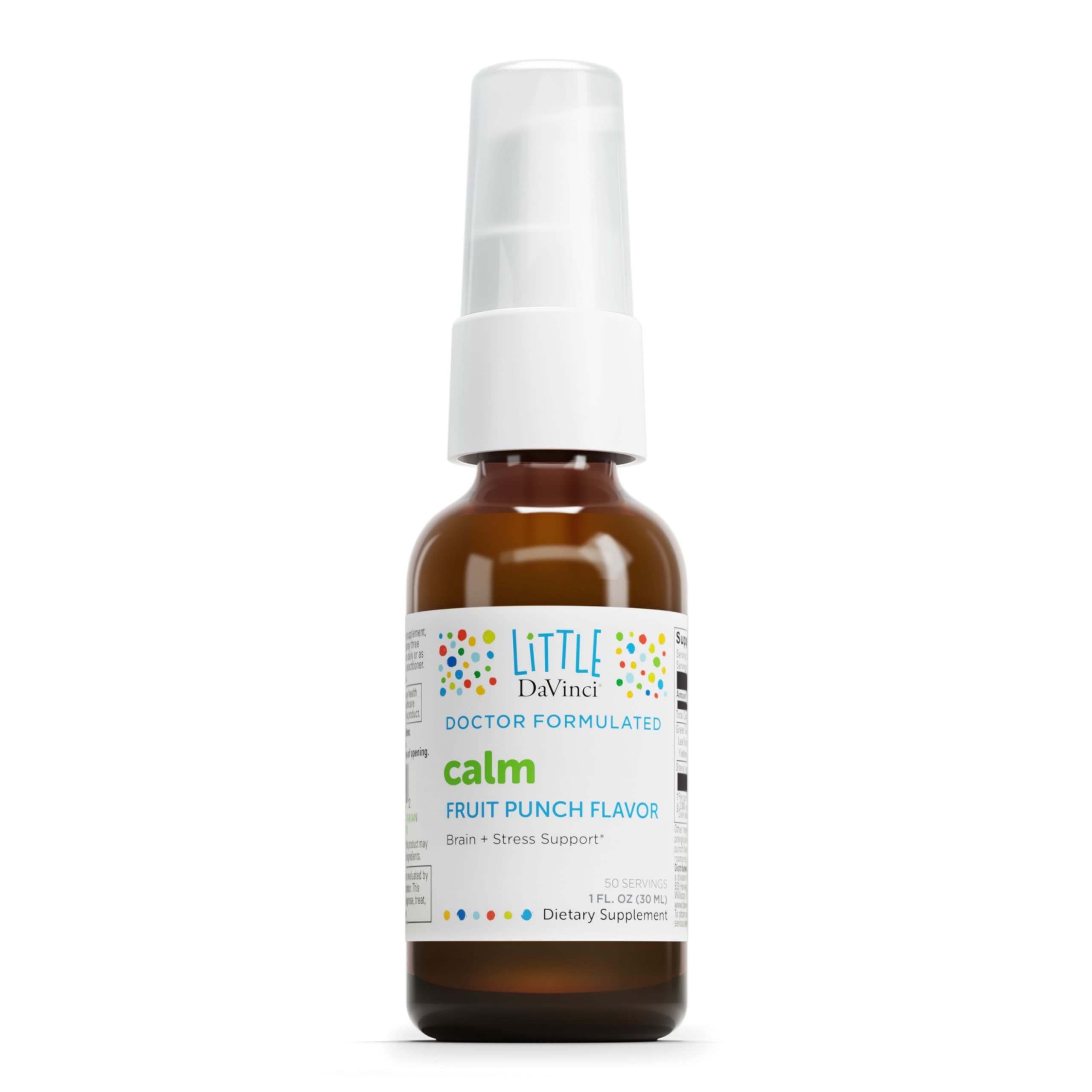 Foto 1 | Suplemento Davinci Calming Para Niños Con Té Verde, 30 Ml, Ponche De Frutas - Venta Internacional.