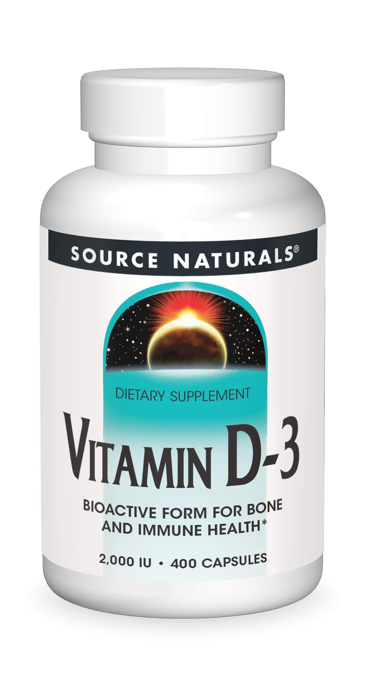 Foto 2 pulgar | Vitamina D-3 De Supplement Source Naturals, 2000 Ui, 400 Cápsulas - Venta Internacional.