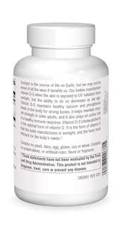 Foto 2 | Vitamina D-3 De Supplement Source Naturals, 2000 Ui, 400 Cápsulas - Venta Internacional.