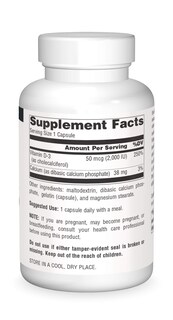 Foto 3 | Vitamina D-3 De Supplement Source Naturals, 2000 Ui, 400 Cápsulas - Venta Internacional.