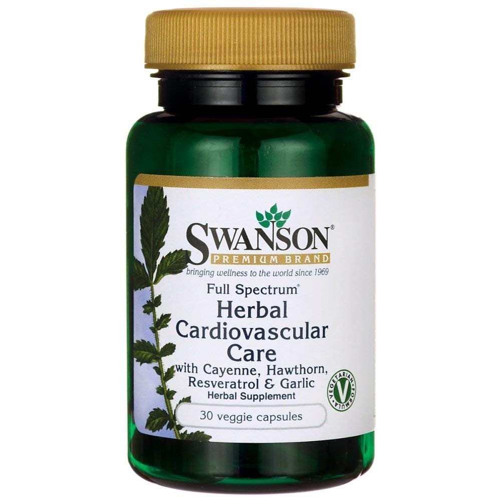 Foto 1 | Suplemento Swanson Full Spectrum Herbal Cardiovascular 30 Cápsulas - Venta Internacional.