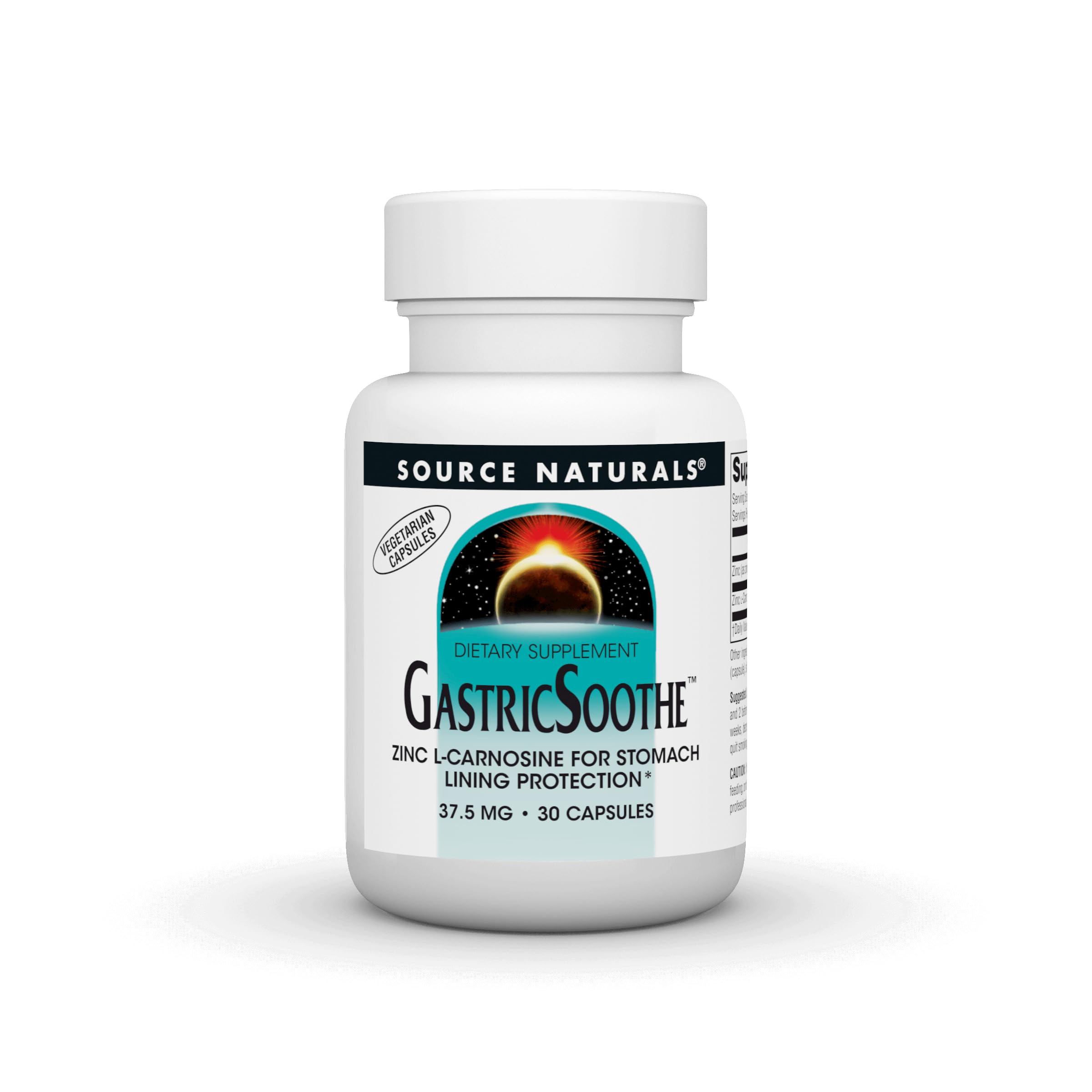 Foto 2 pulgar | Supplement Source Naturals Gastricsoothe Zinc L-carnosina 30 Cápsulas - Venta Internacional.