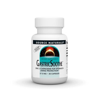 Foto 1 | Supplement Source Naturals Gastricsoothe Zinc L-carnosina 30 Cápsulas - Venta Internacional.