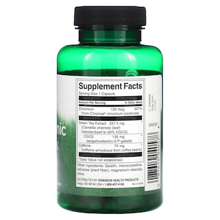 Foto 2 | Suplemento Swanson Thermogenic Complex 120 Cápsulas - Venta Internacional.
