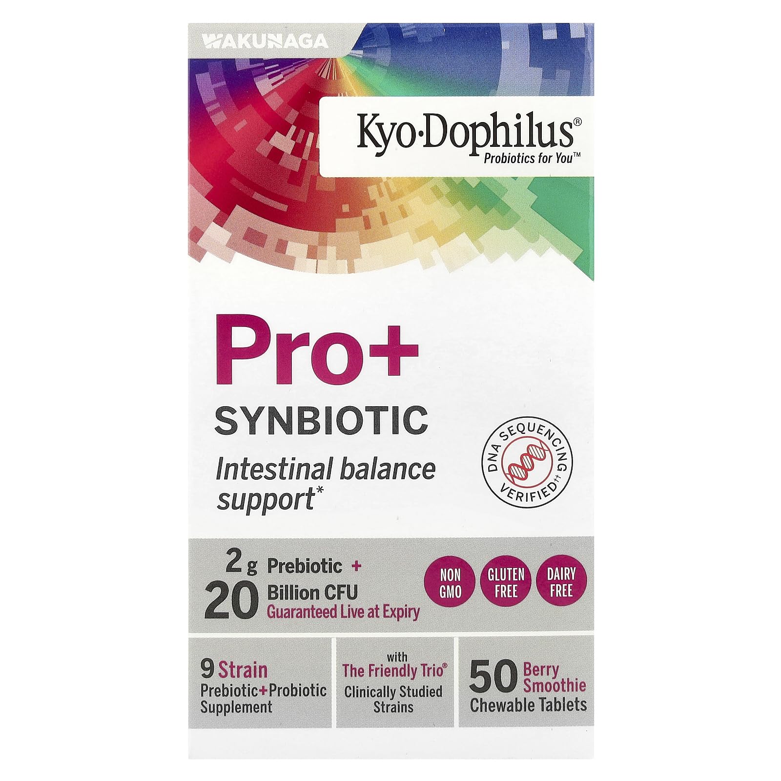 Foto 2 pulgar | Tabletas Masticables Kyo-dophilus Pro+ Symbiotic 50 Tabletas - Venta Internacional.