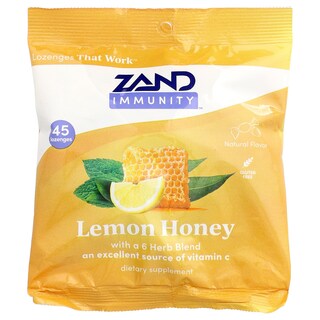 Foto 1 | Pastillas Zand Immunity Lemon Honey 45 Unidades - Venta Internacional.