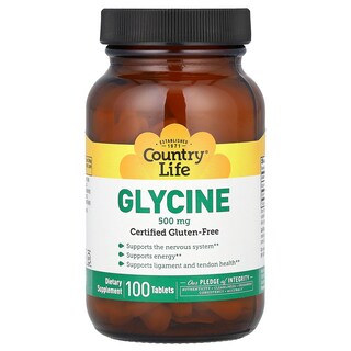 Foto 1 | Suplemento Country Life Glycine 500 Mg 100 Comprimidos - Venta Internacional.