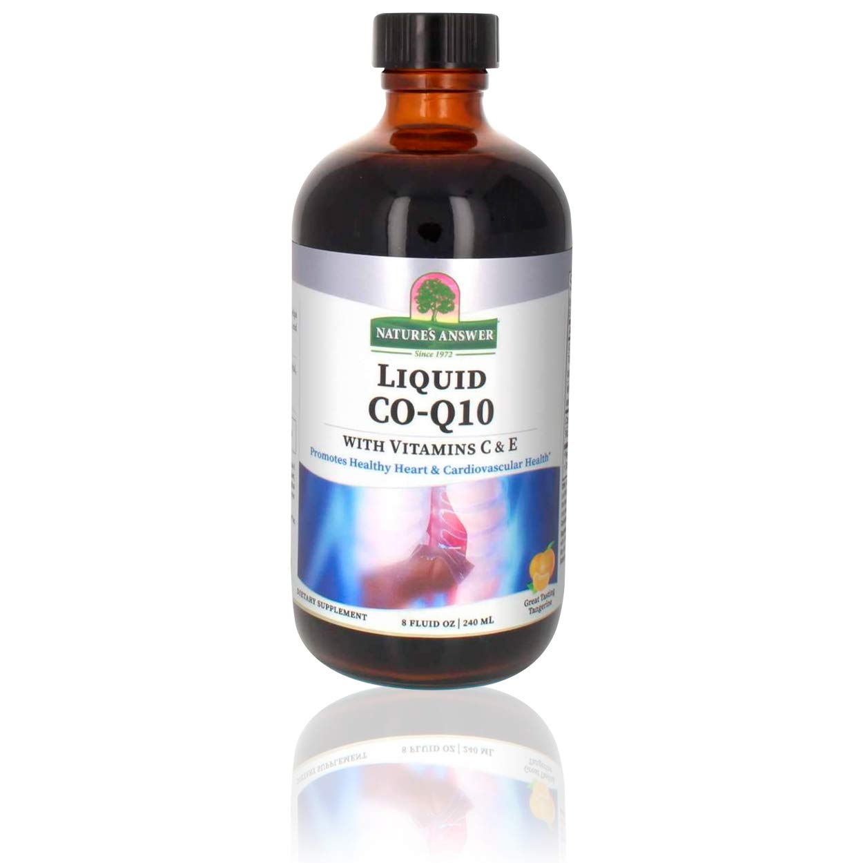Foto 2 pulgar | Suplemento Líquido Nature's Answer Co-q10, 240 Ml, Unidad Única - Venta Internacional.