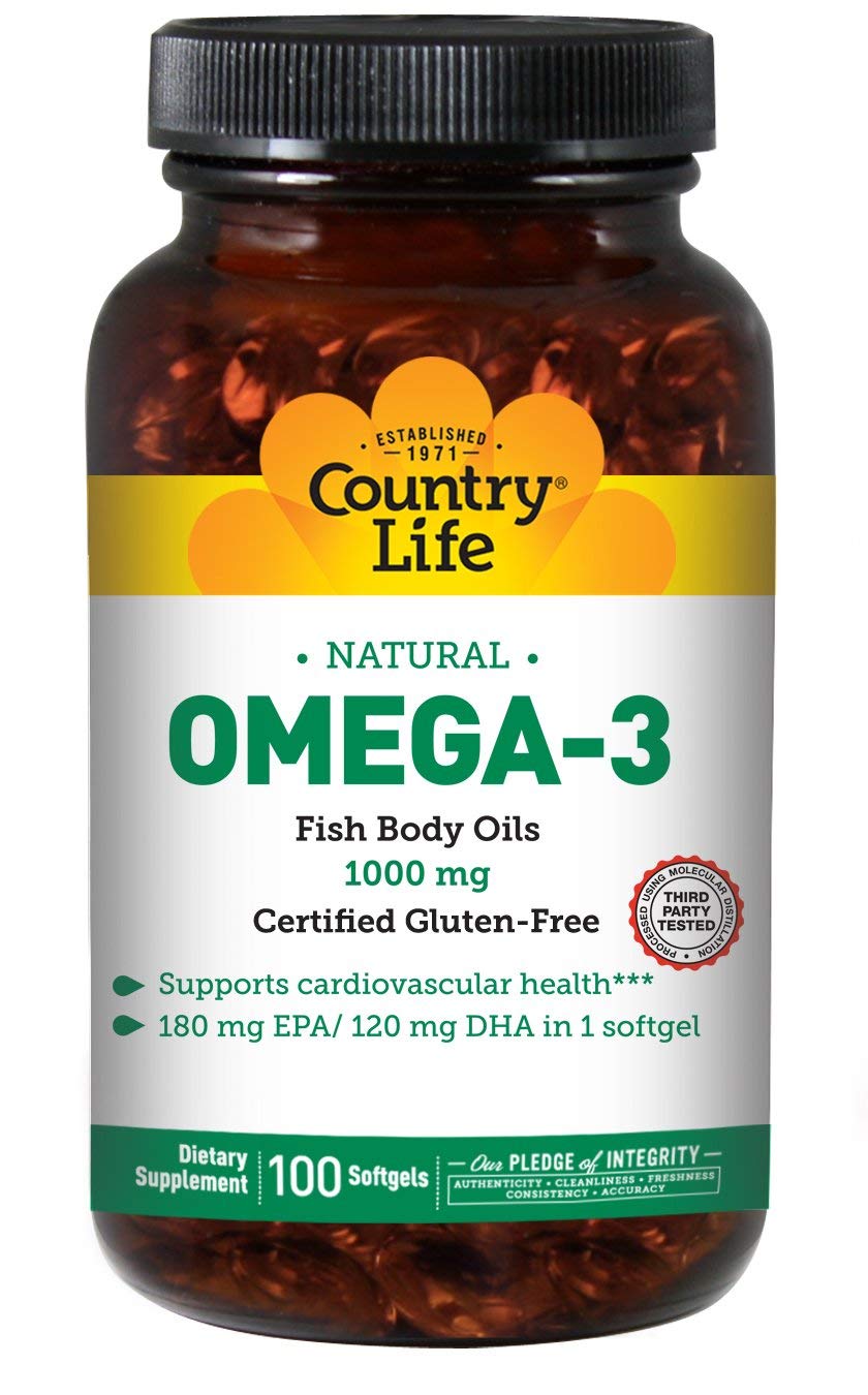 Foto 2 pulgar | Suplemento Country Life De Aceite De Pescado Omega-3 1000 Mg 100 Cápsulas Blandas - Venta Internacional.