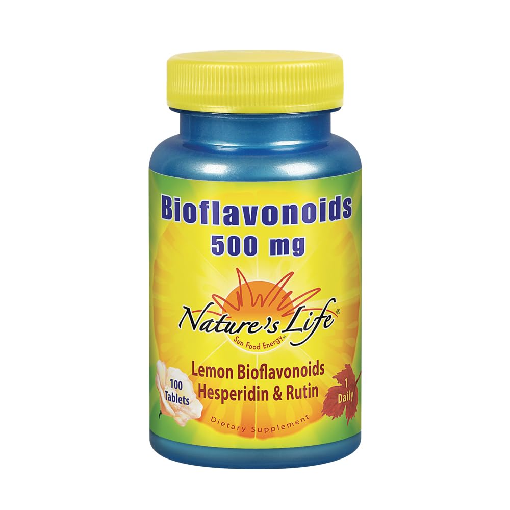 Foto 2 pulgar | Suplemento De Bioflavonoides Nature's Life, 500 Mg, 100 Unidades - Venta Internacional.