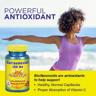 Foto 3 | Suplemento De Bioflavonoides Nature's Life, 500 Mg, 100 Unidades - Venta Internacional.