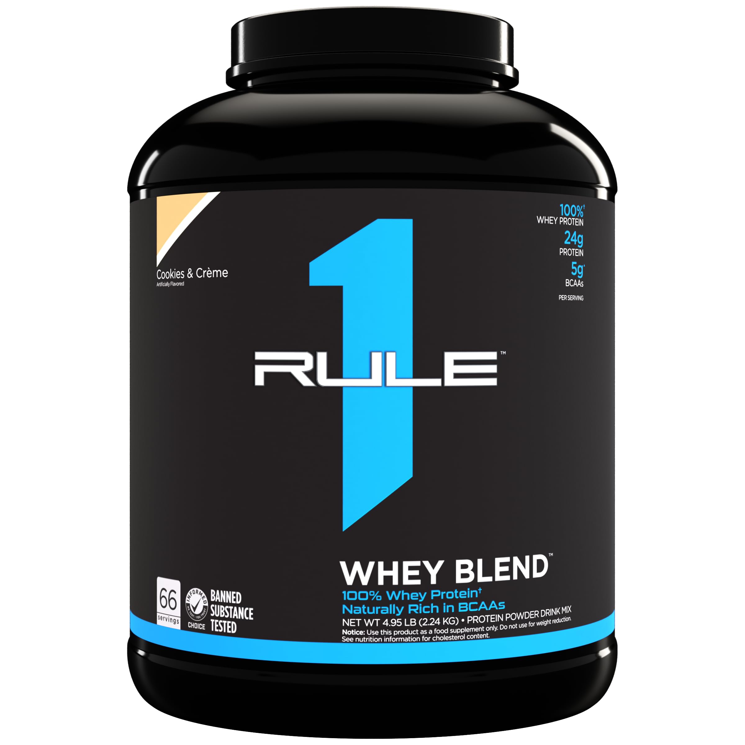 Foto 2 pulgar | Whey Protein Rule 1 Proteins, 2,27 Kg, Sabor A Galletas Y Crema - Venta Internacional.