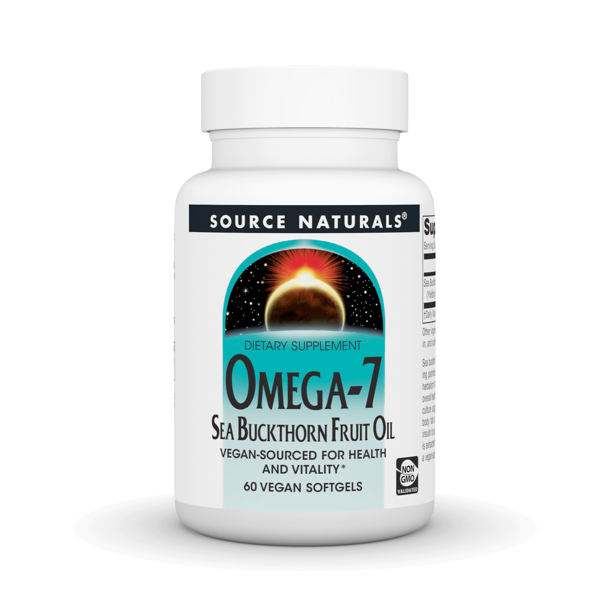 Foto 1 | Supplement Source Naturals Omega-7 De Espino Amarillo 60 Cápsulas Blandas - Venta Internacional.