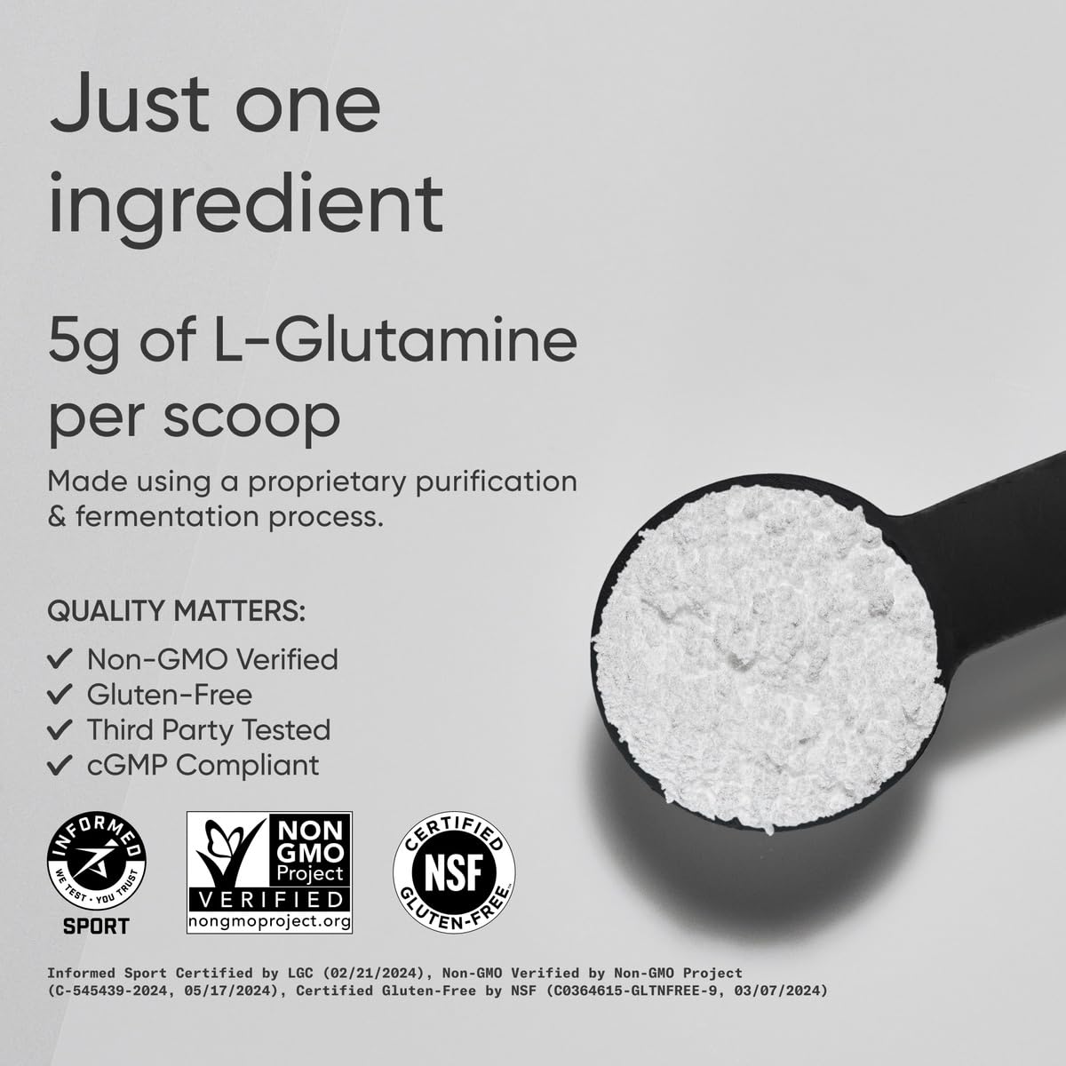 Foto 3 pulgar | Suplemento Sports Research L-glutamina, 300 Ml, 5 G Por Porción - Venta Internacional.