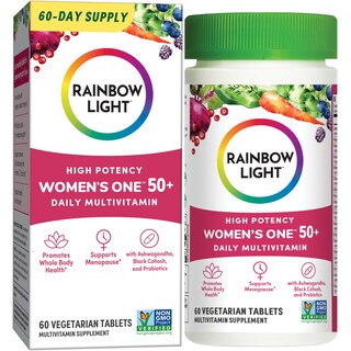 Foto 1 | Multivitamínico Rainbow Light Para Mujeres Mayores De 50 Años Con Vitamina C, D Y Zinc - Venta Internacional.