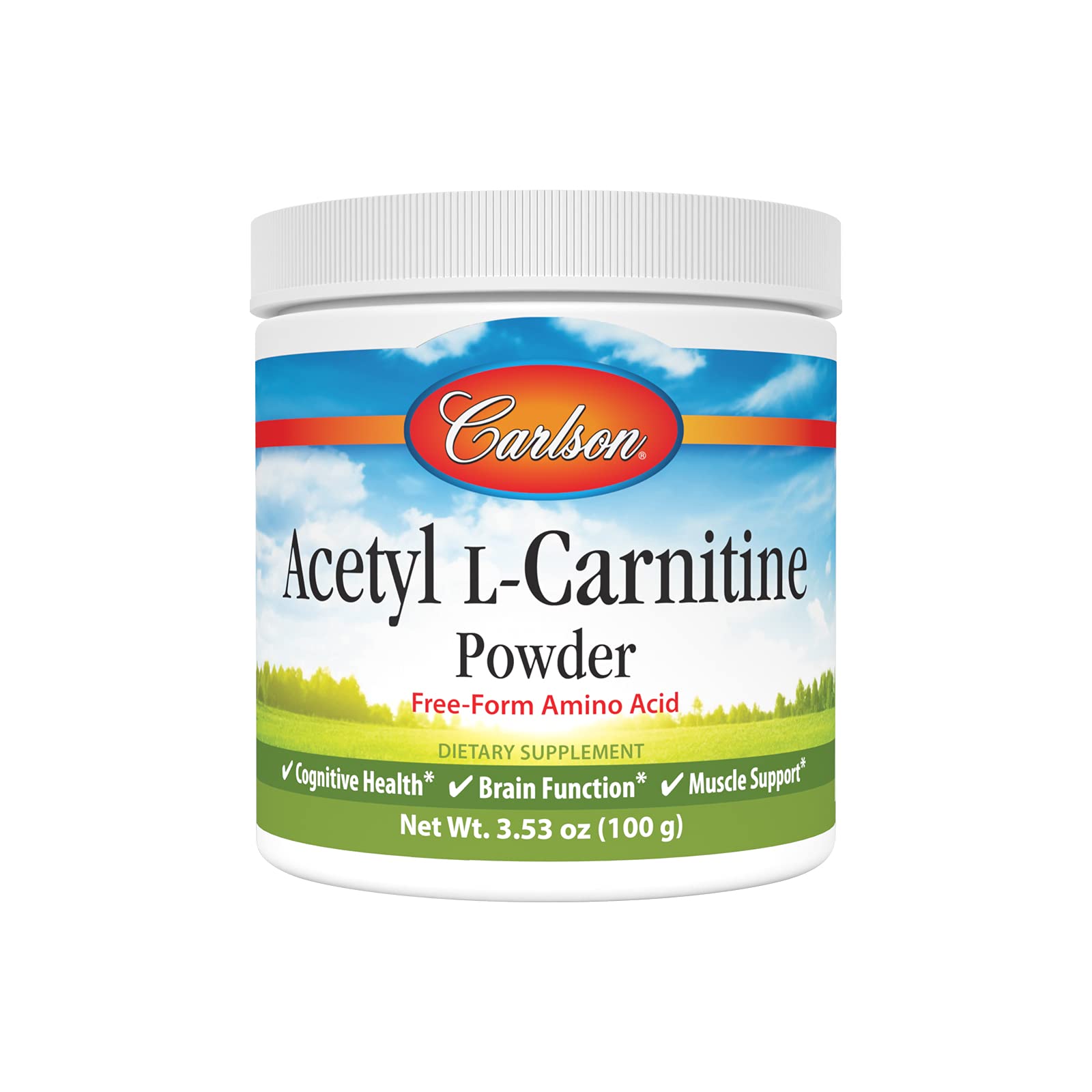 Foto 1 | Suplemento Carlson Labs De Acetil L-carnitina En Polvo, 100 G - Venta Internacional.