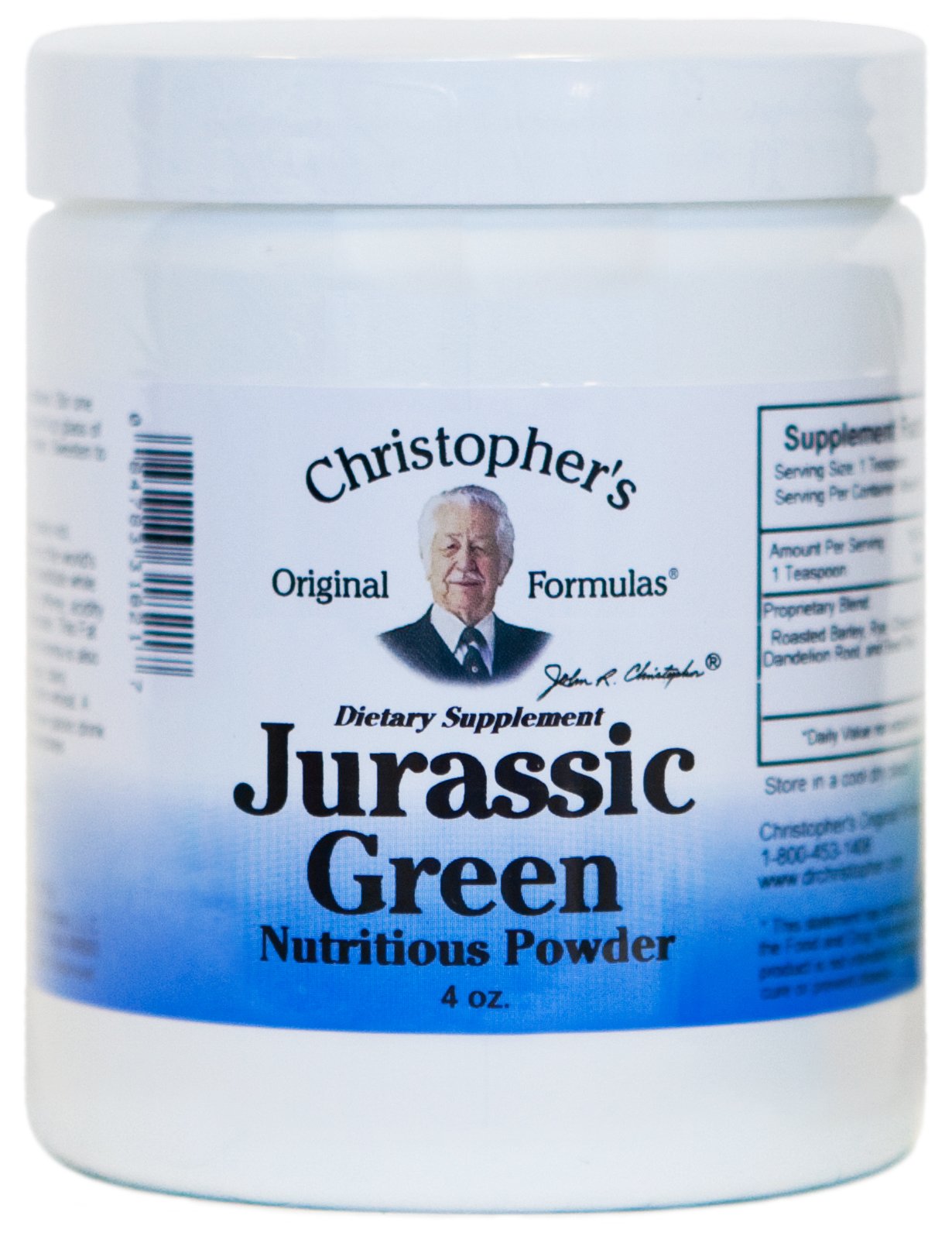 Foto 1 | Suplemento Dr. Christopher's Nourish Jurassic Green Powder 120 Ml - Venta Internacional.