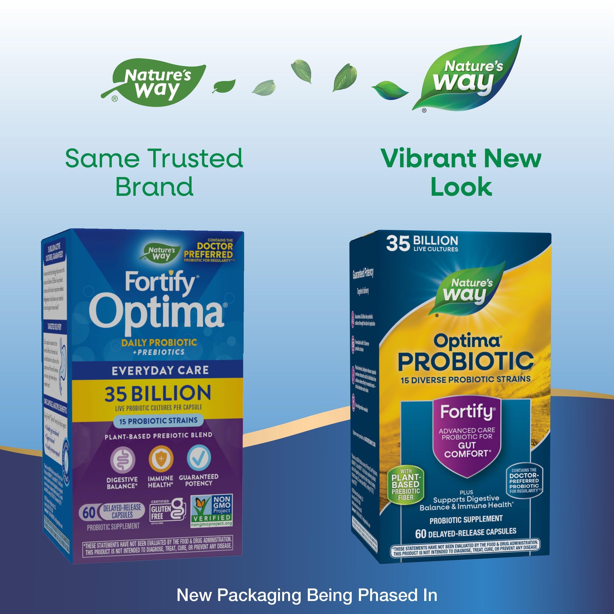 Foto 3 | Probiótico Nature's Way Fortify Optima 35 Mil Millones 60 Cápsulas - Venta Internacional.