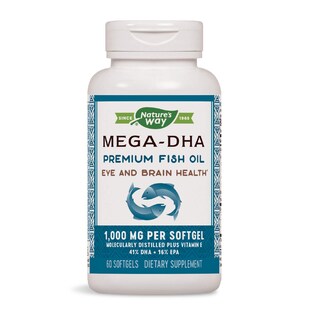 Foto 1 | Aceite De Pescado Nature's Way Mega-dha Premium 60 Cápsulas Blandas - Venta Internacional.