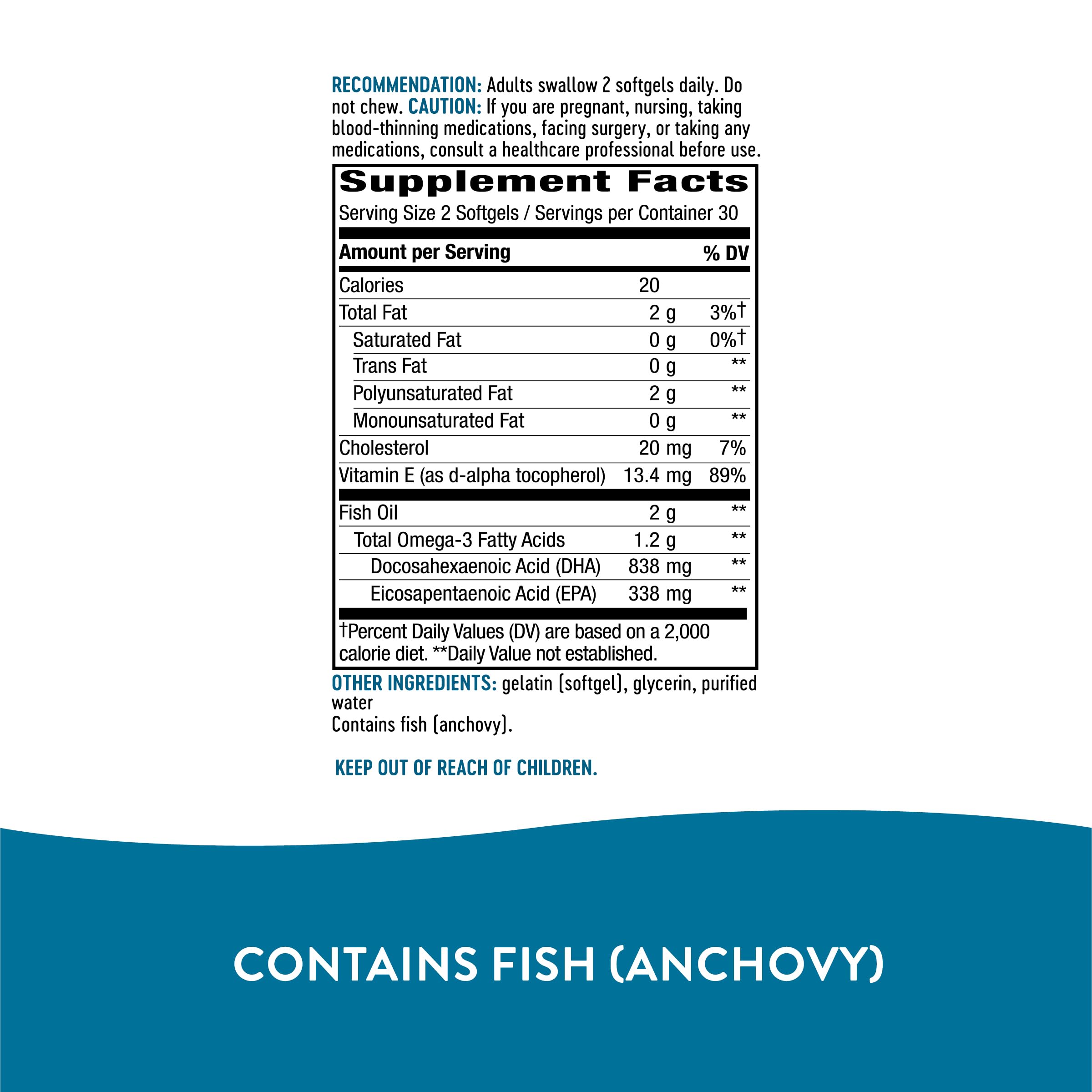 Foto 4 | Aceite De Pescado Nature's Way Mega-dha Premium 60 Cápsulas Blandas - Venta Internacional.
