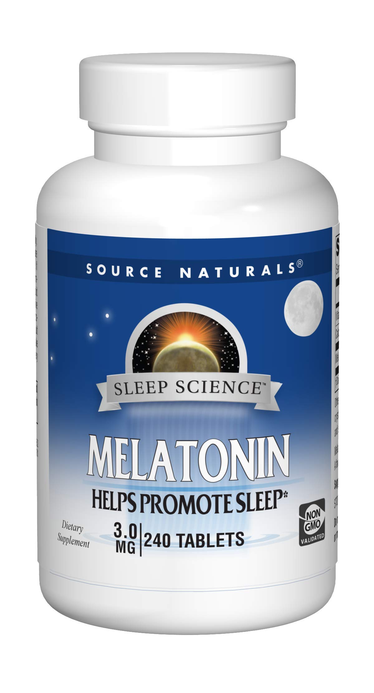 Foto 1 | Melatonina Sleep Science De Sleep Aid Source Naturals, 3 Mg, 240 Comprimidos - Venta Internacional.