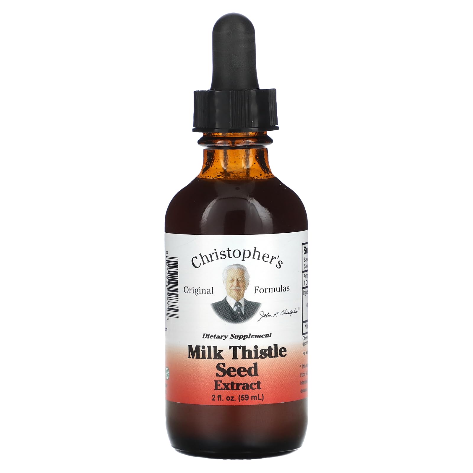 Foto 2 pulgar | Suplemento Dr. Christopher's Milk Thistle Seed 60 Ml - Venta Internacional.