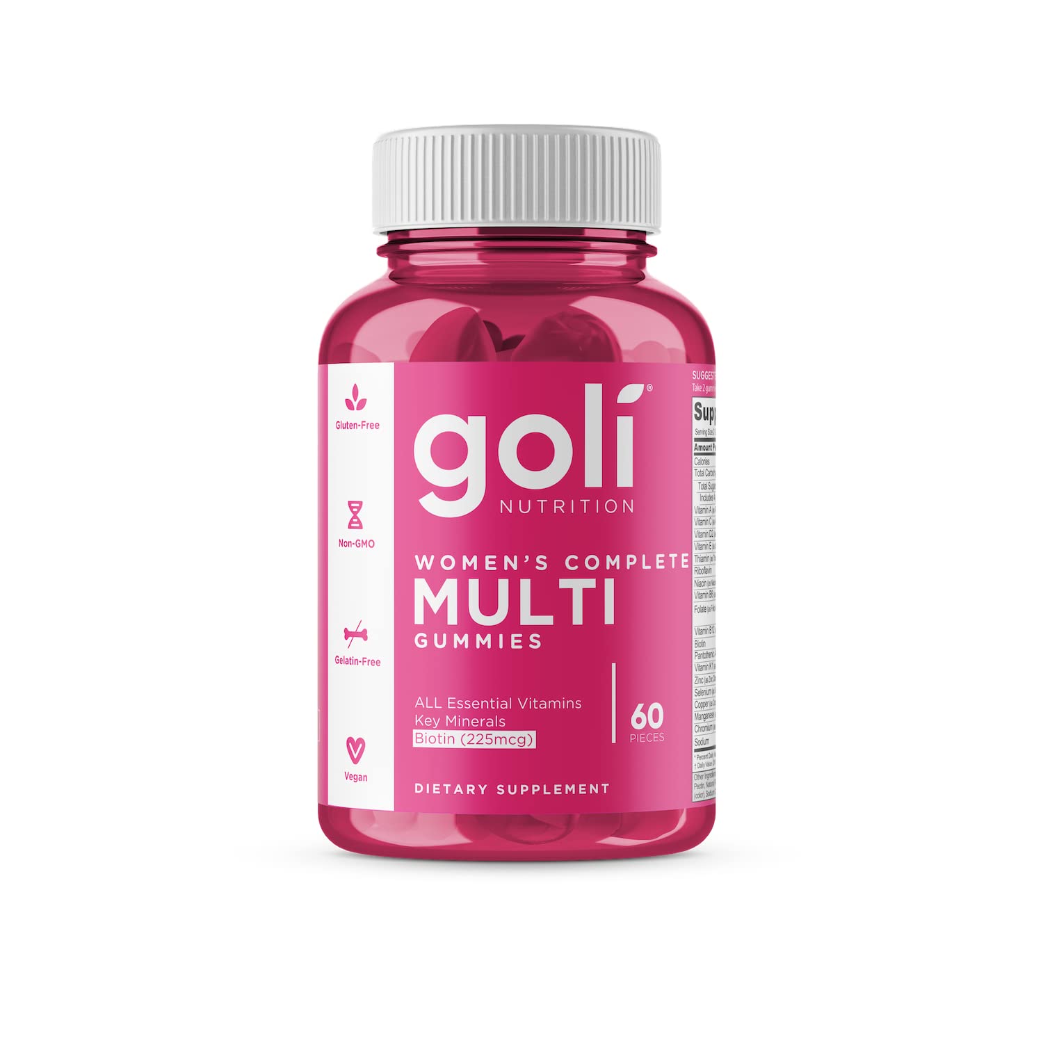 Foto 2 pulgar | Suplemento Goli Multi Gomies Para Mujer, 1 Botella - Venta Internacional.