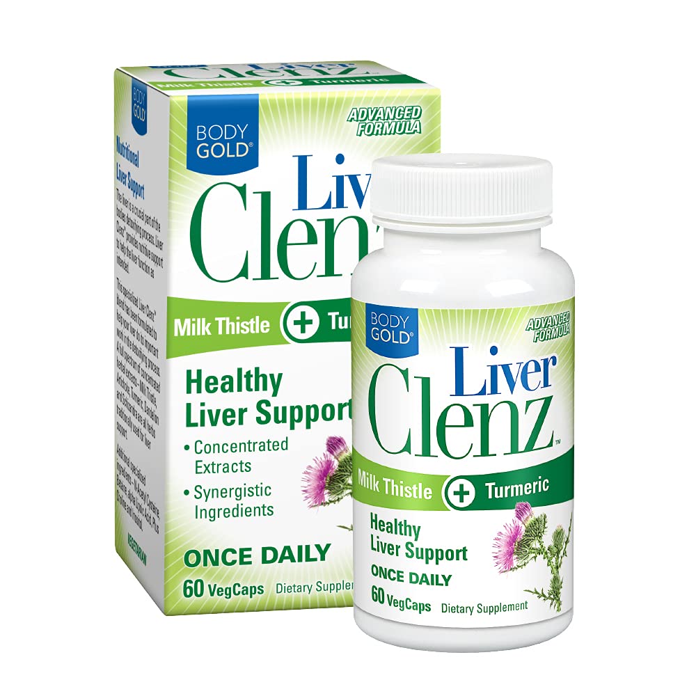 Foto 2 pulgar | Suplemento Bodygold Liver Clenz, 60 Cápsulas Vegetales, Cardo Mariano - Venta Internacional.
