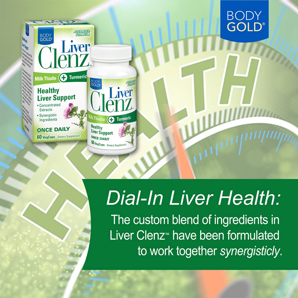 Foto 6 pulgar | Suplemento Bodygold Liver Clenz, 60 Cápsulas Vegetales, Cardo Mariano - Venta Internacional.