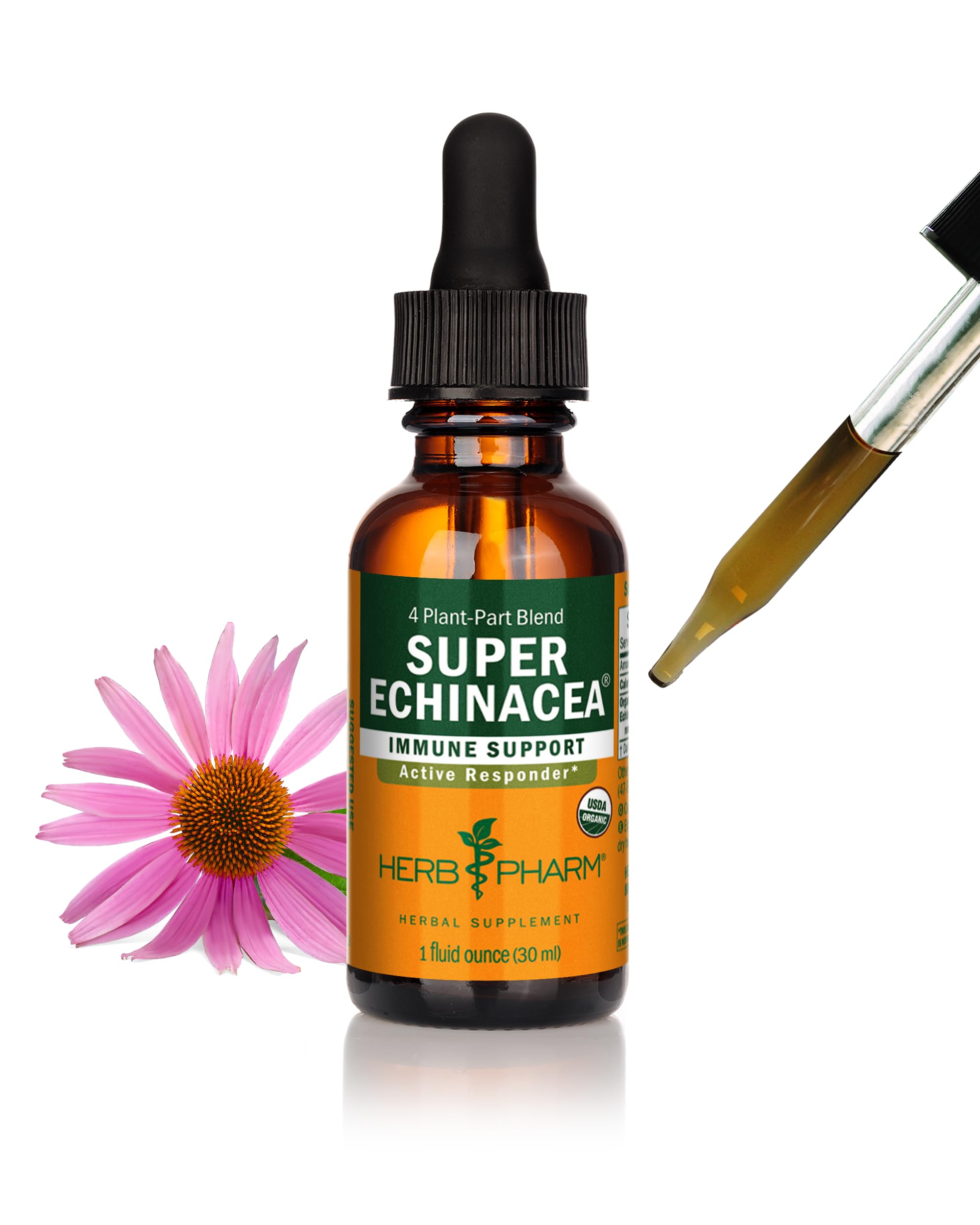 Foto 2 pulgar | Extracto Líquido Herb Pharm Super Echinacea 30 Ml Dsuper01 - Venta Internacional.