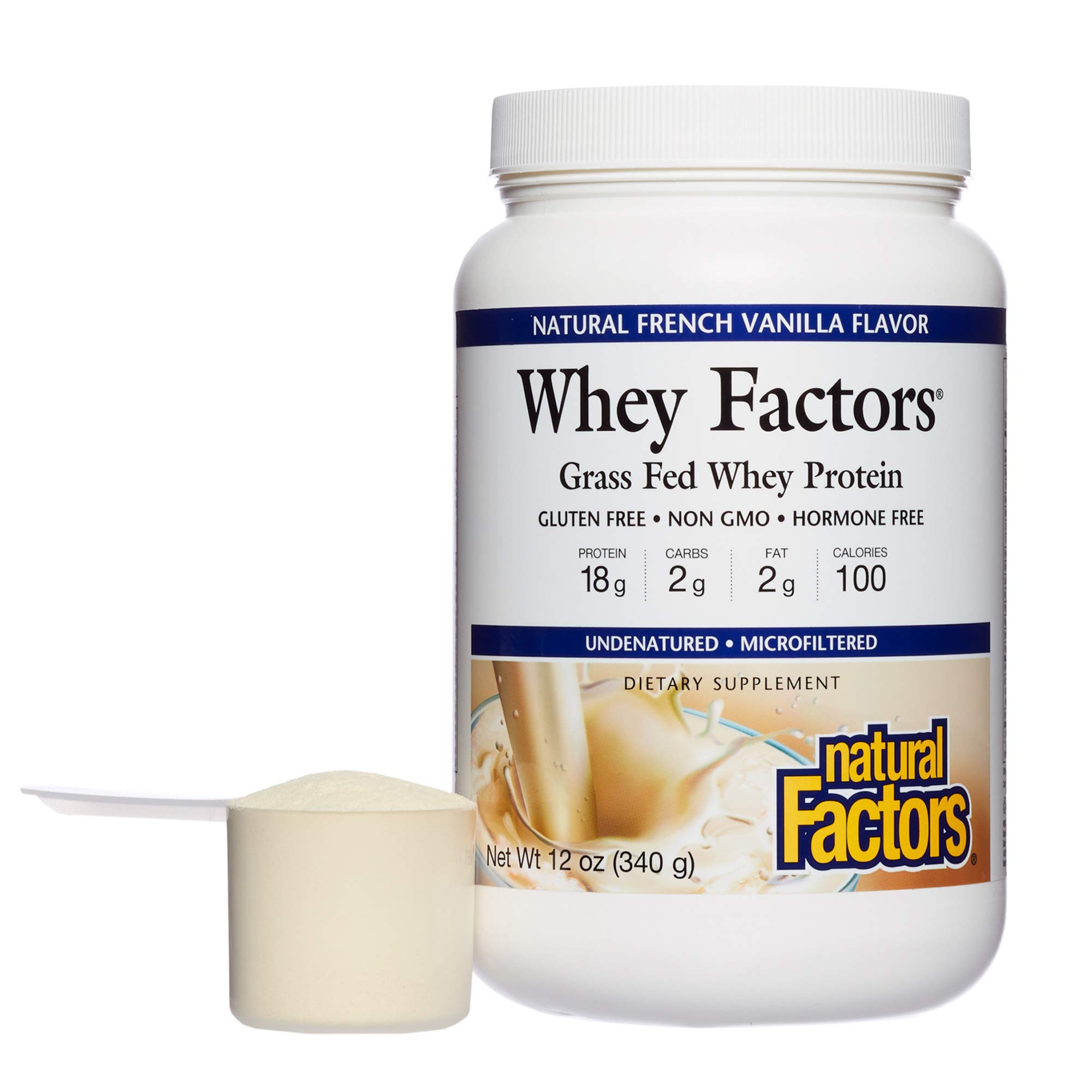 Foto 2 pulgar | Concentrado De Proteína De Suero Natural Factors Whey Factors 350 Ml - Venta Internacional.