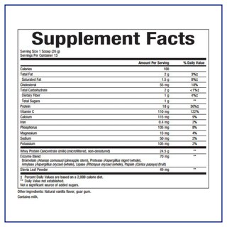Foto 2 | Concentrado De Proteína De Suero Natural Factors Whey Factors 350 Ml - Venta Internacional.