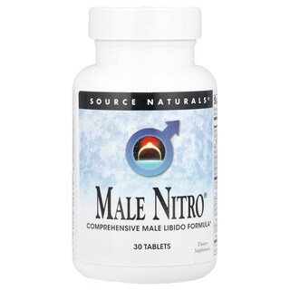 Foto 1 | Suplemento Source Naturals Male Nitro 30 Comprimidos - Venta Internacional.