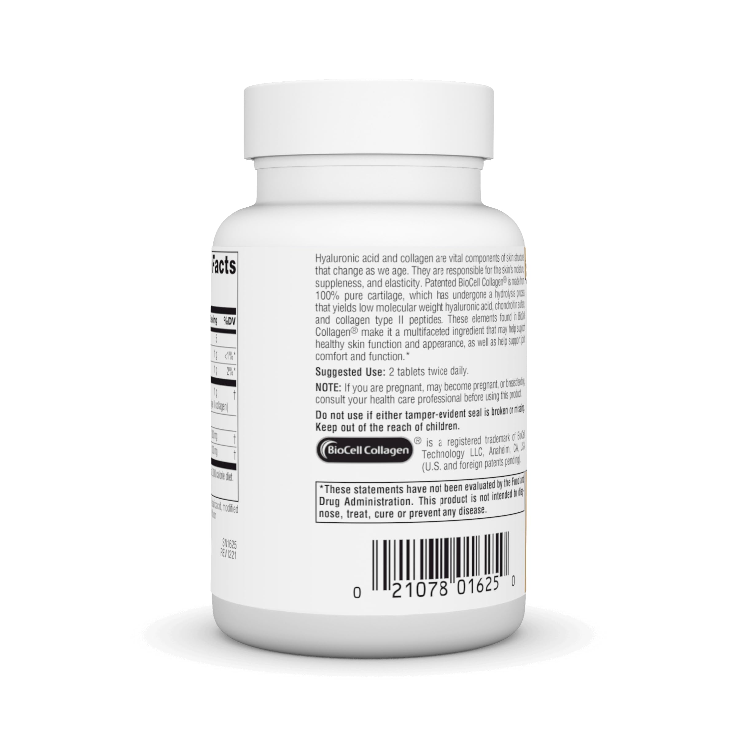 Foto 4 pulgar | Supplement Source Naturals Skin Eternal Ácido Hialurónico 50 Mg - Venta Internacional.