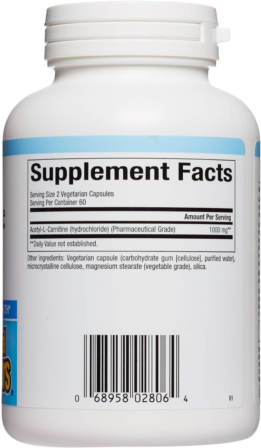 Foto 3 pulgar | Suplemento Natural Factors Acetil L-carnitina 500 Mg 120 Cápsulas - Venta Internacional.