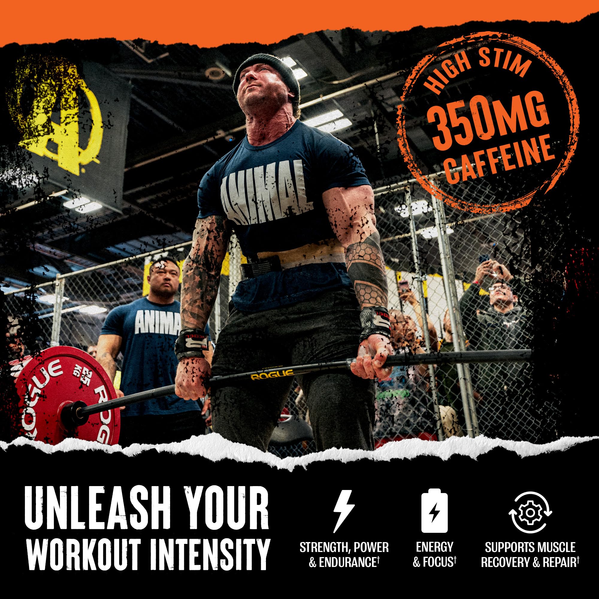 Foto 6 | Polvo Pre Workout Animal Fury Green Apple, 30 Porciones - Venta Internacional.