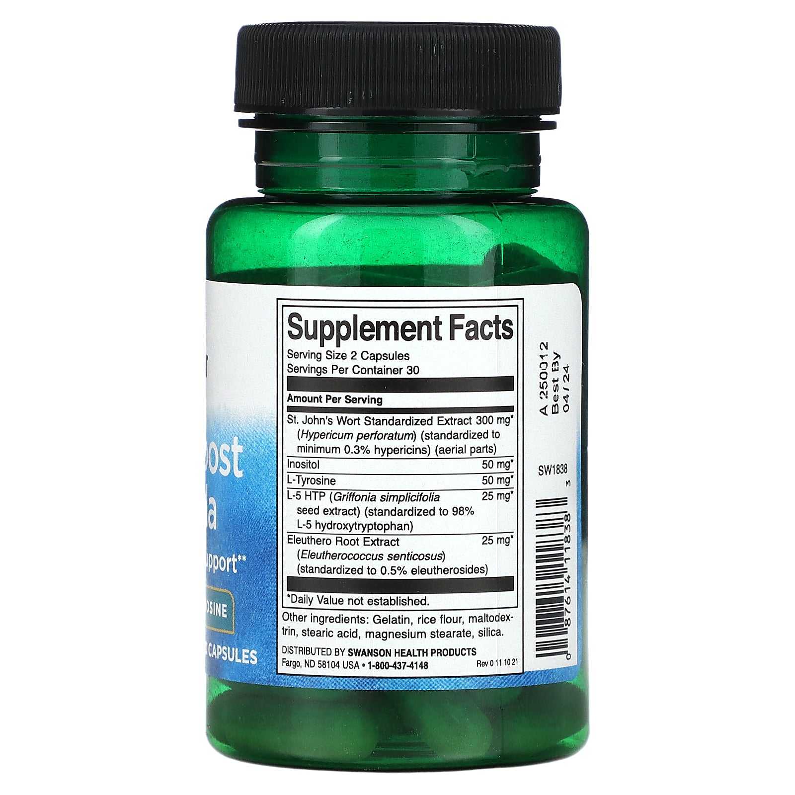 Foto 2 | Suplemento Swanson Mood Boost Formula 60 Cápsulas - Venta Internacional.