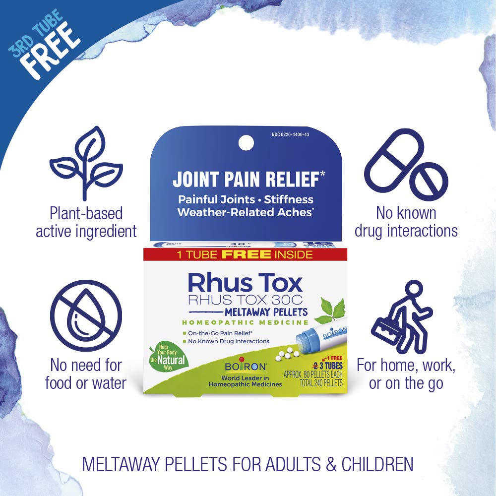Foto 4 pulgar | Medicamento Homeopático Boiron Rhus Tox 30c Para El Dolor Articular - Venta Internacional.