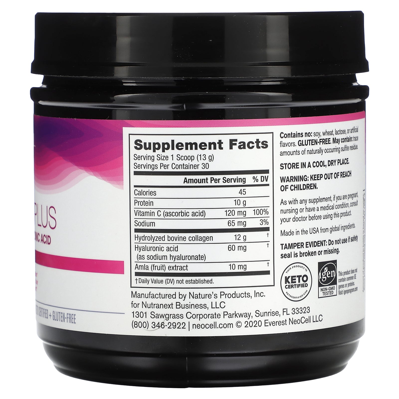 Foto 3 pulgar | Suplemento Neocell Super Collagen Plus Con Vitamina C Y Ácido Hialurónico 390 G - Venta Internacional.