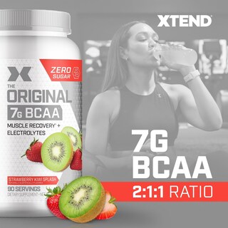 Foto 3 | Bcaa Powder Xtend Original, 7 G, Bcaa, 2,5 G De L-glutamina, 90 Unidades - Venta Internacional.