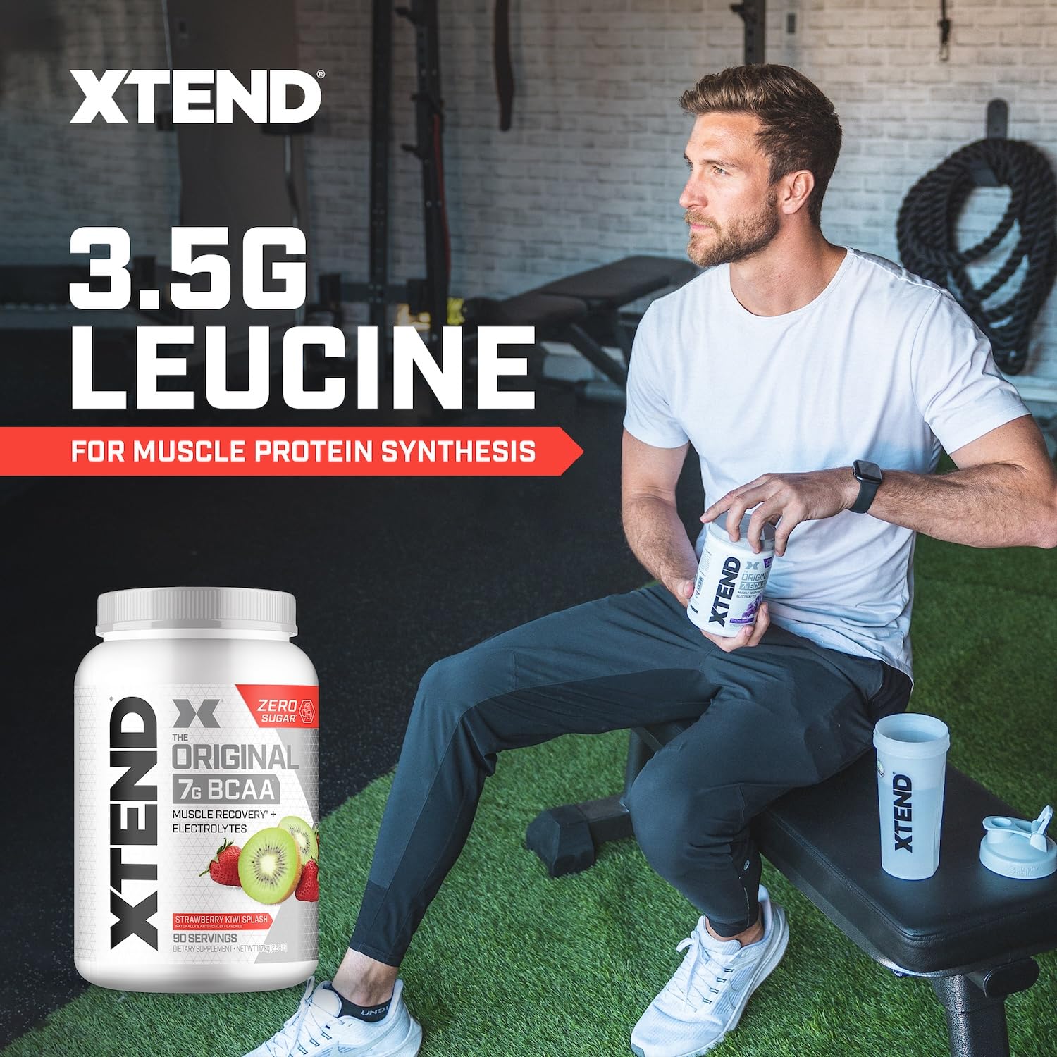 Foto 5 pulgar | Bcaa Powder Xtend Original, 7 G, Bcaa, 2,5 G De L-glutamina, 90 Unidades - Venta Internacional.