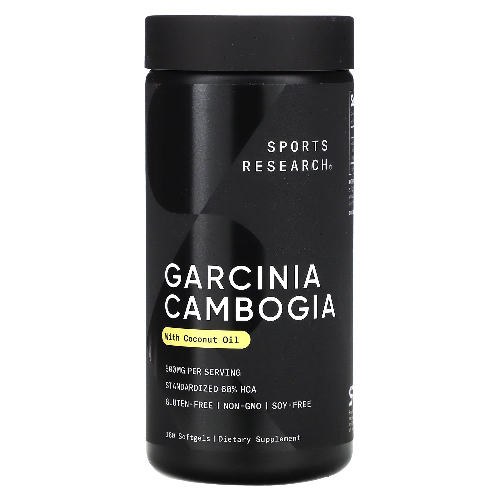 Foto 1 | Suplemento Sports Research Garcinia Cambogia 500 Mg 180 Cápsulas Blandas - Venta Internacional.