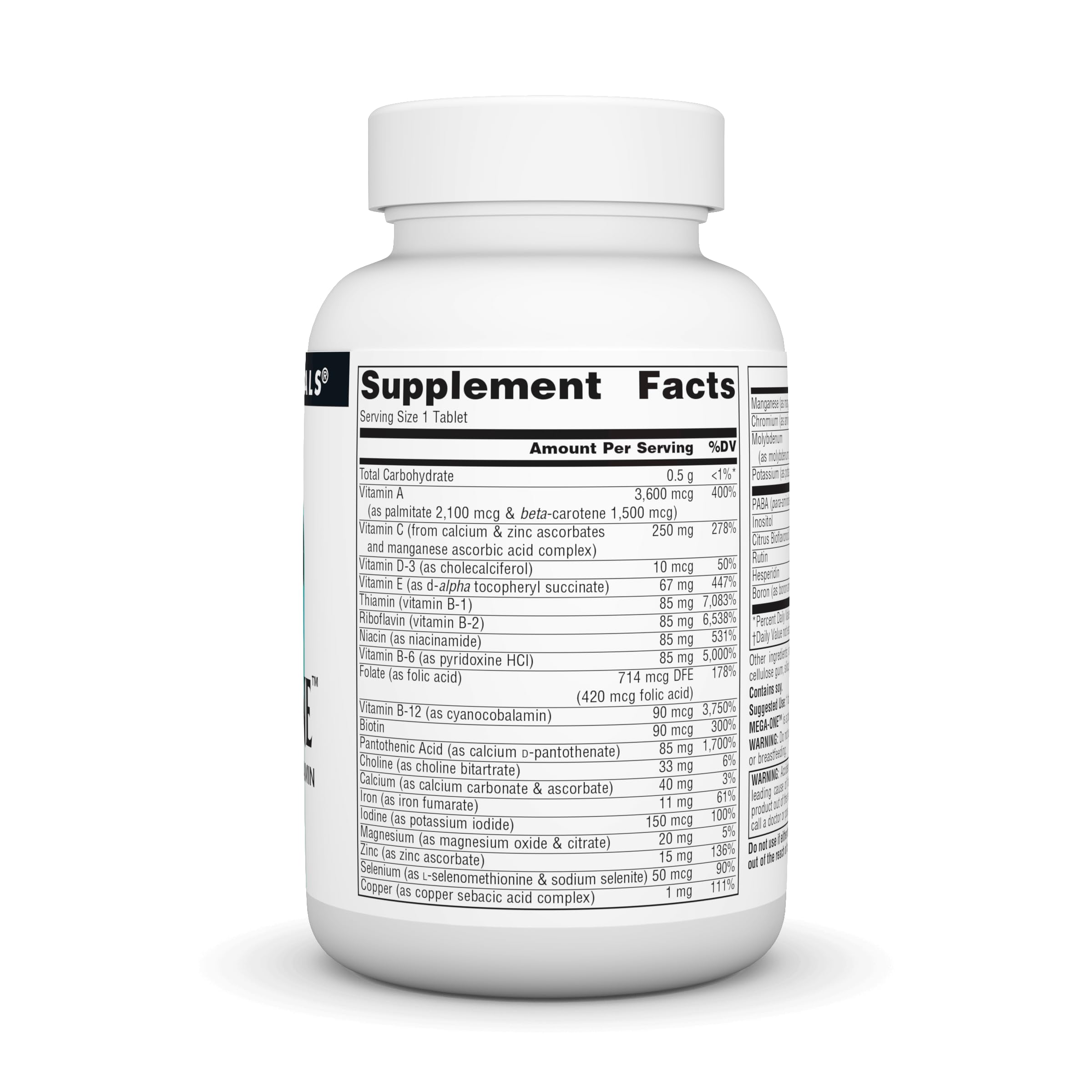 Foto 3 pulgar | Multivitamínico Mega-one De Supplement Source Naturals, 60 Comprimidos - Venta Internacional.