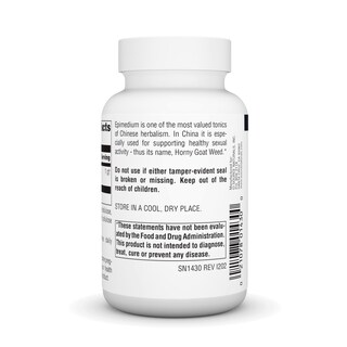 Foto 3 | Supplement Source Naturals Hierba De Cabra En Celo, 1000 Mg, 60 Comprimidos - Venta Internacional.