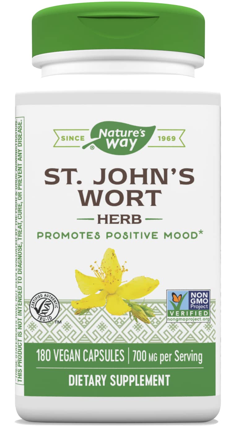 Foto 1 | Suplemento De Hierba De San Juan De Nature's Way 180 Cápsulas - Venta Internacional.