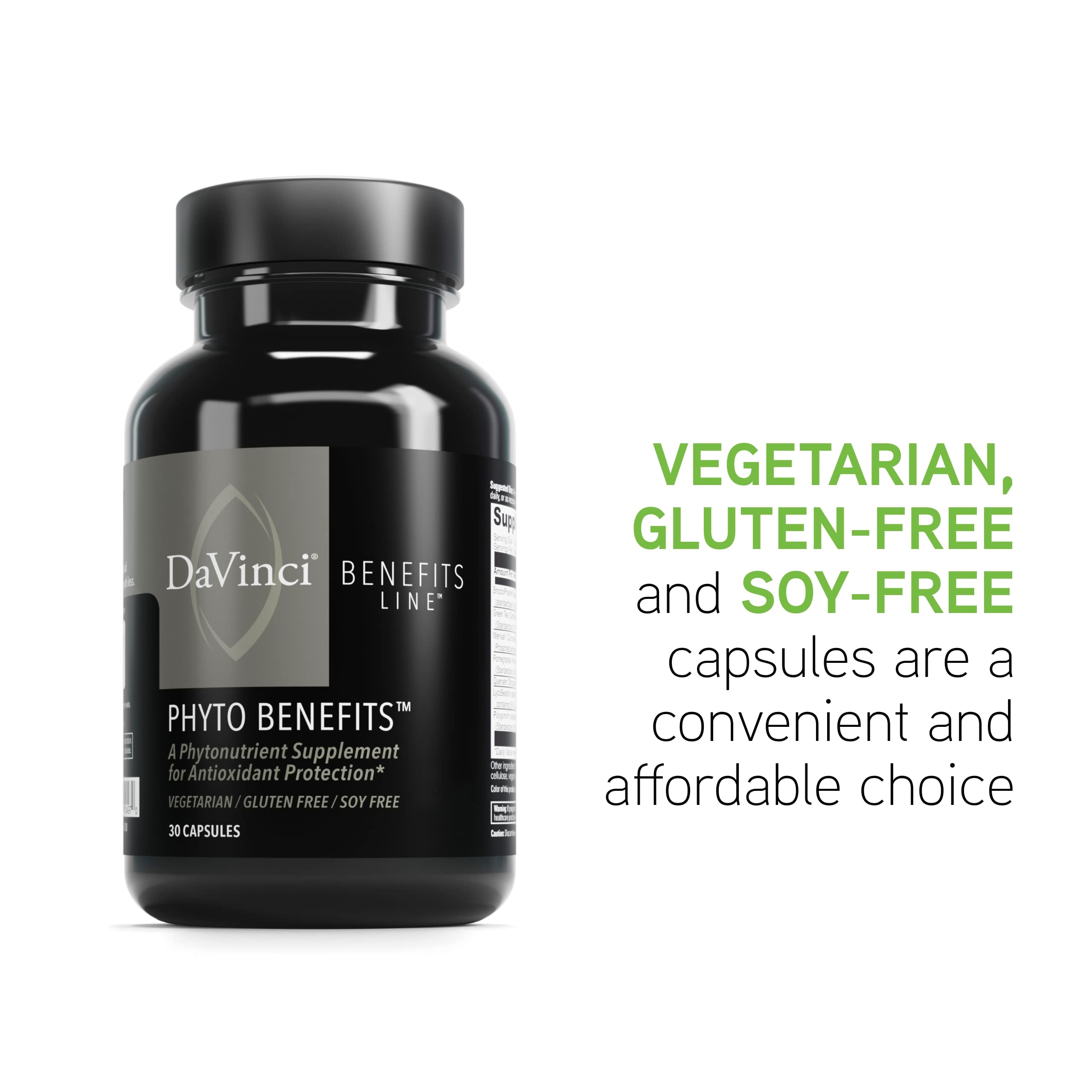 Foto 5 | Suplemento Davinci Labs Phyto Benefits 30 Cápsulas - Venta Internacional.